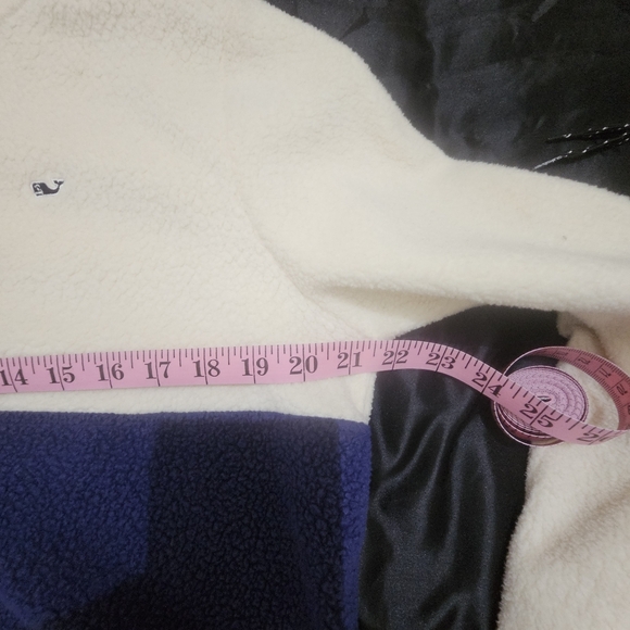 Vinyard vines fleece 1/2 zip pullover size M - Picture 6 of 7